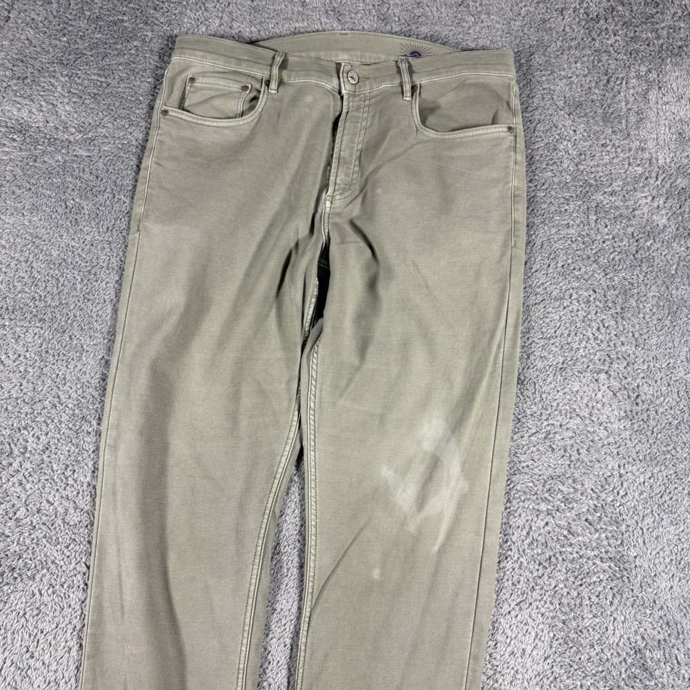 Faherty Stretch Terry Pants Mens 34x32 5-Pocket Stretch Soft Performance - Picture 2 of 10